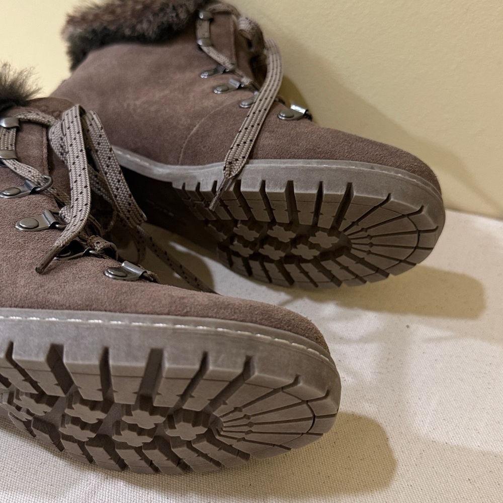 GH BASS Aubrey Chocolate Women’s Lace Up Shoes Boots Hiking Boots Size 7.5M - Picture 7 of 7